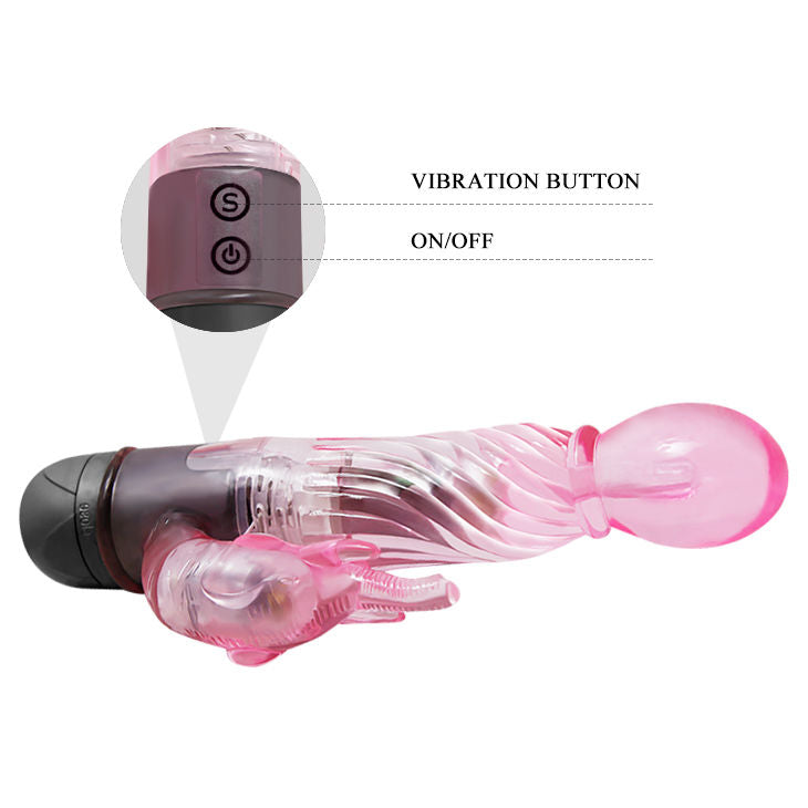 BAILE - TE DALE UNA ESPECIE DE AMANTE VIBRADOR CON CONEJO ROSA 10 MODOS