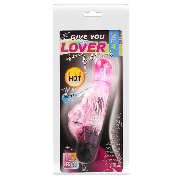 BAILE - TE DALE UNA ESPECIE DE AMANTE VIBRADOR CON CONEJO ROSA 10 MODOS