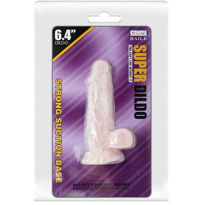BAILE - DILDO NATURAL SUPER REALISTA 16,5 CM