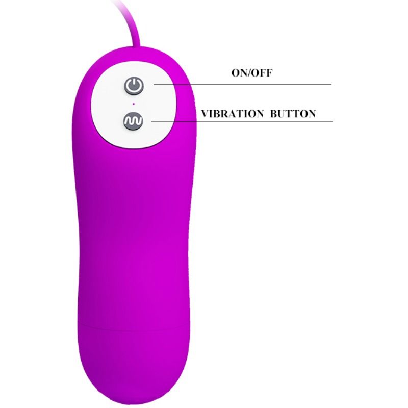 PRETTY LOVE - HUEVO VIBRADOR DOBLE IRMA