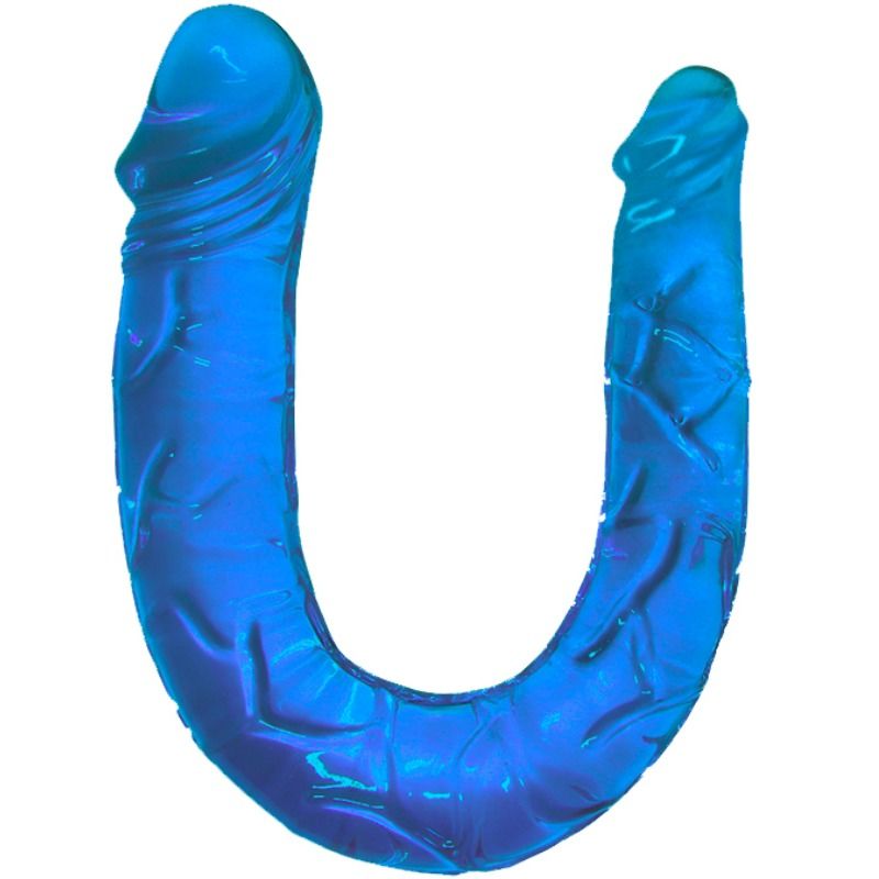BAILE - DOLOR DOBLE DILDO AZUL