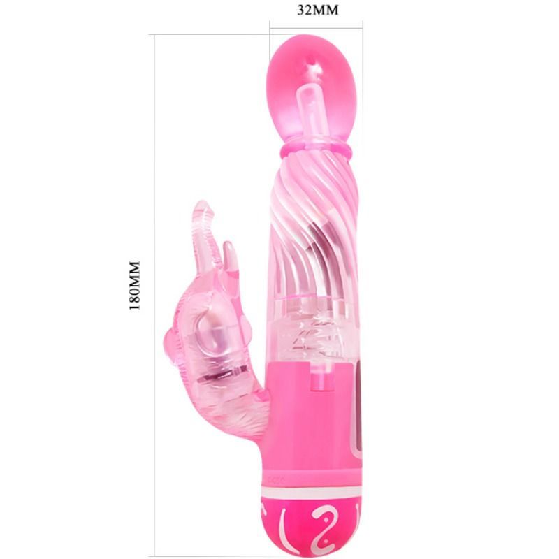 BAILE - VIBRATEUR MULTI-VITESSES AVEC STIMULATEUR LILAS