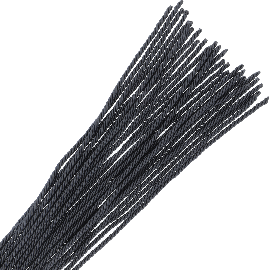 OSCURIDAD - LÁTIGO DE BONDAGE NEGRO 50CM