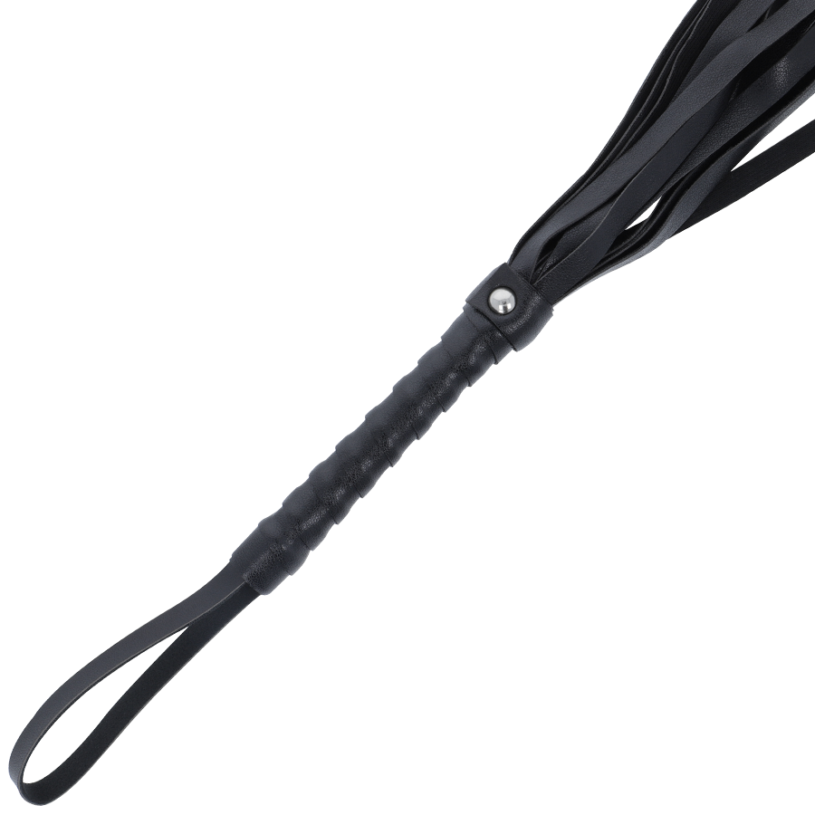 OSCURIDAD - LÁTIGO DE BONDAGE NEGRO 45 CM