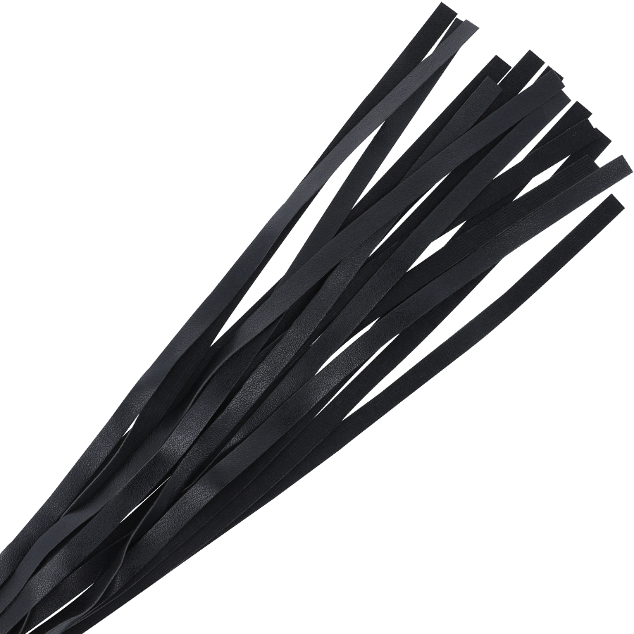 OSCURIDAD - LÁTIGO DE BONDAGE NEGRO 45 CM