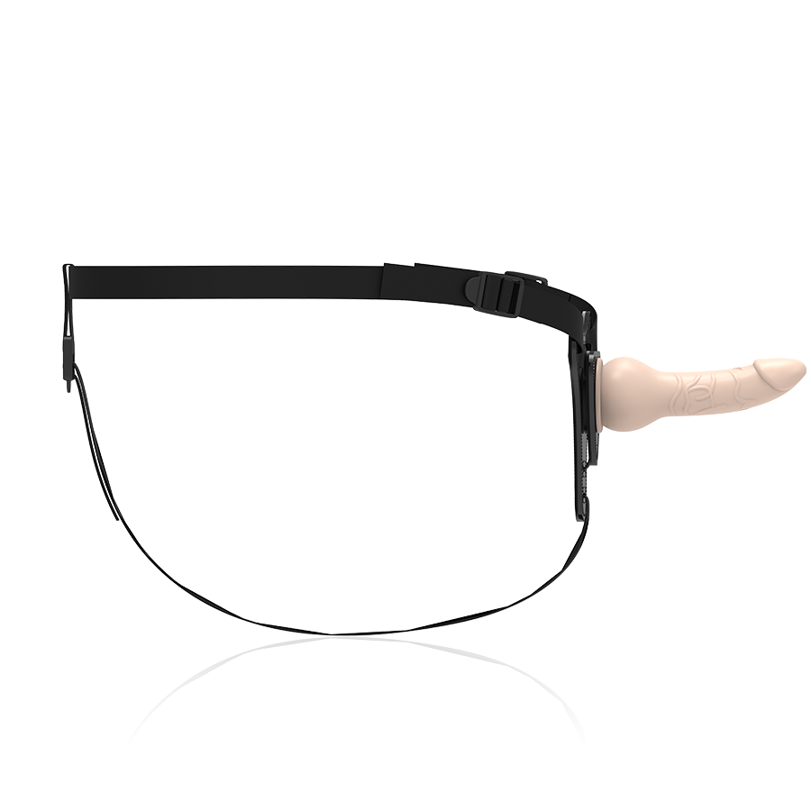 ARNÉS FETICHE SUMMISSIVE - SILICONA REALISTA CARNE 16 CM