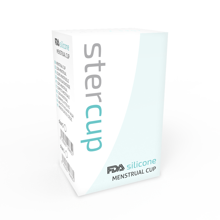STERCUP - COPA MENSTRUAL DE SILICONA FDA VIOLETA - TALLA L