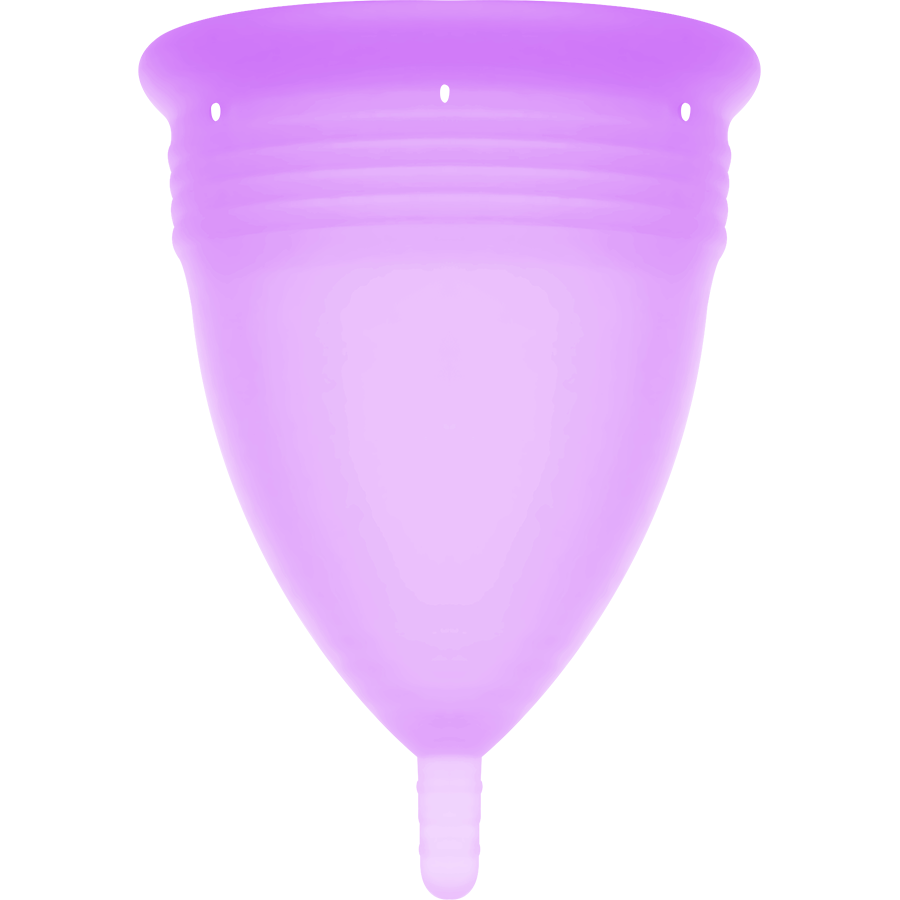 STERCUP - COPA MENSTRUAL DE SILICONA FDA VIOLETA - TALLA L