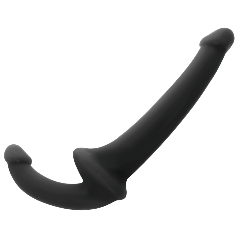 JUGUETES ADICTO - DILDO CON ARN S SIN SUJECIÓN NEGRO