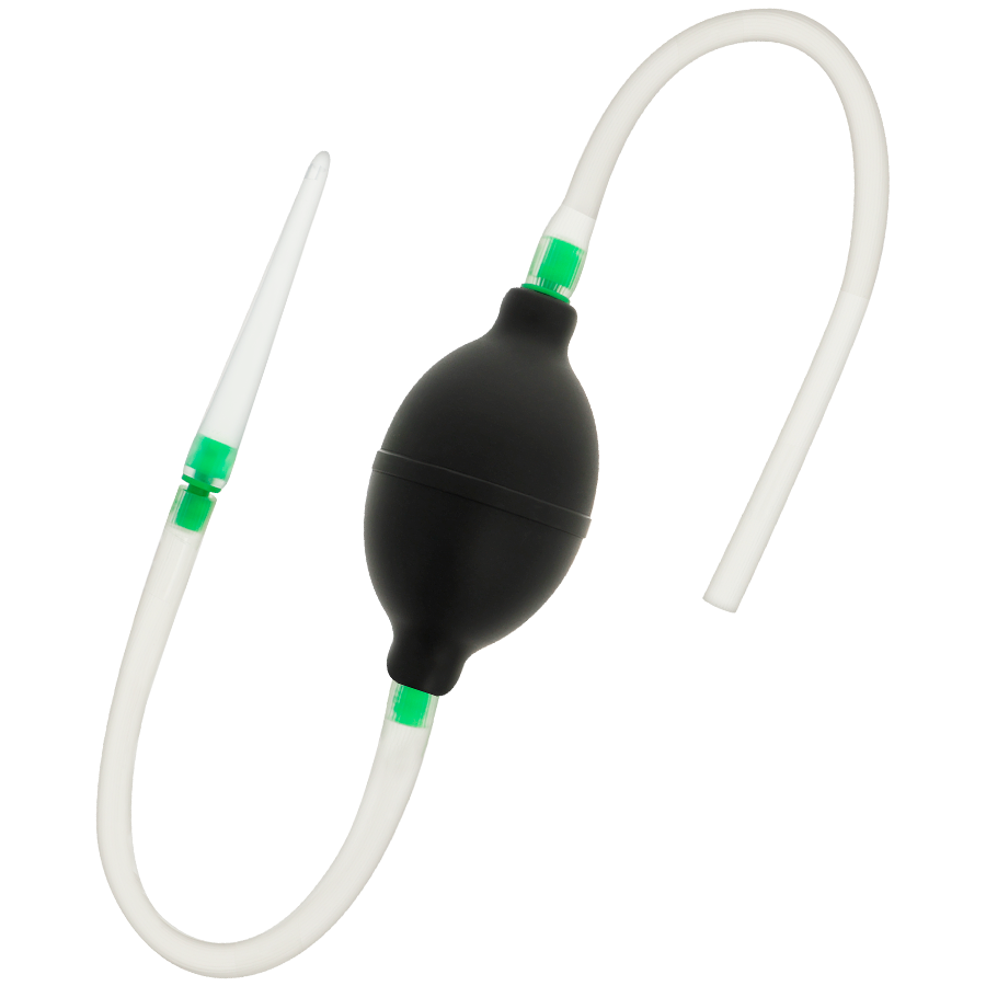 JUGUETES ADICTO - SET DE ENEMA NEGRO