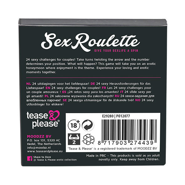 BROMA Y COMPLACE - RULETA SEXUAL AMOR Y MATRIMONIO