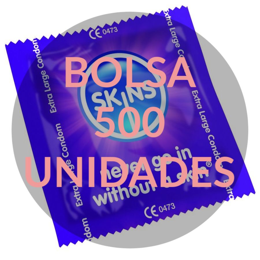 PIELES - CONDONES BOLSA EXTRA GRANDE 500