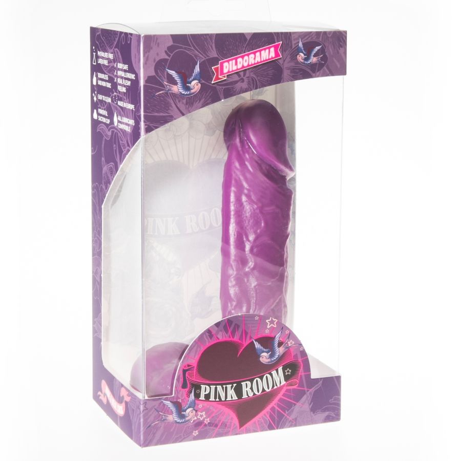 SALA ROSA - AMADEO DILDO REALISTA MORADO 15,5 CM