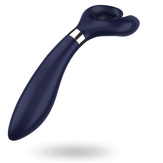 SATISFYER - MULTIVIBRADOR DIVERSIÓN SIN FIN 3 AZUL