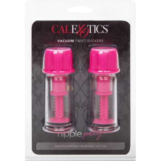 CALEXOTICS - Ventosas giratorias al vacío color rosa