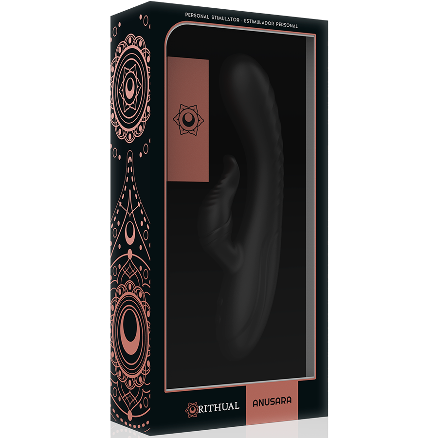 RITUAL - MOTOR RECARGABLE DOBLE ANUSARA 2.0 NEGRO