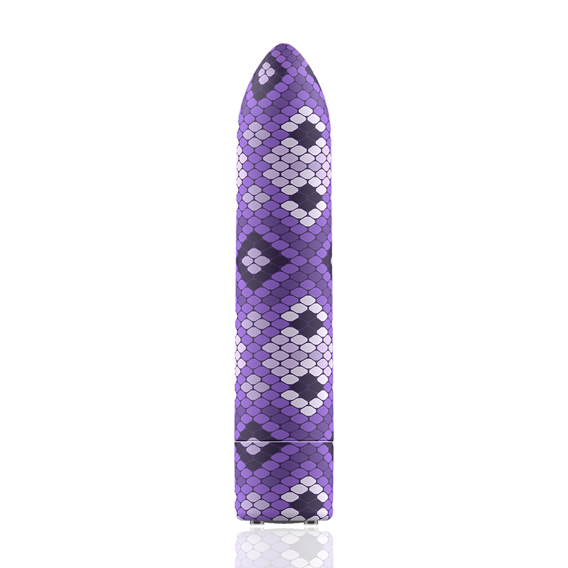 BALAS PERSONALIZADAS - BALA MAGNÉTICA SERPIENTE MORADA RECARGABLE 10 INTENSIDADES