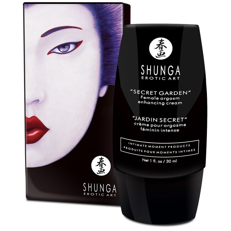 SHUNGA - CREMA PARA EL ORGASMO FEMENINO INTENSO JARDÍN SECRETO