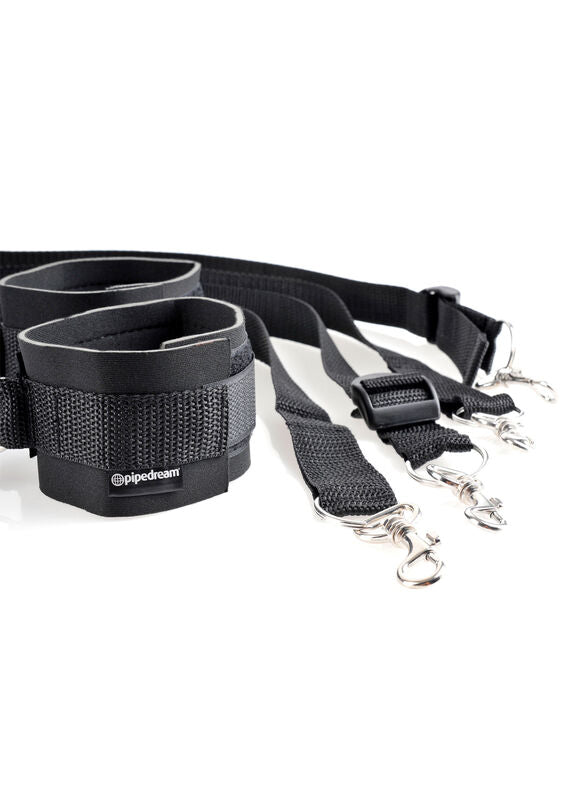 Conjunto de esposas y ataduras de fantasía fetiche