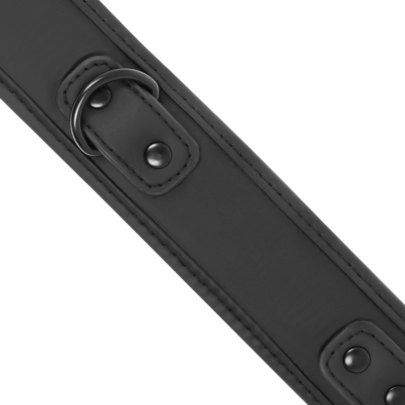 COLLAR DE CADENA CON FORRO DE NOPRENE PARA SUMISO FETICHE