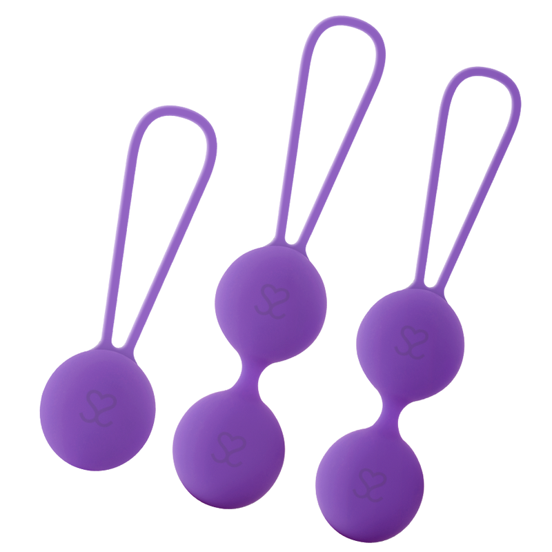 MORESSA - SET OSIAN PREMIUM SILICONA LILA