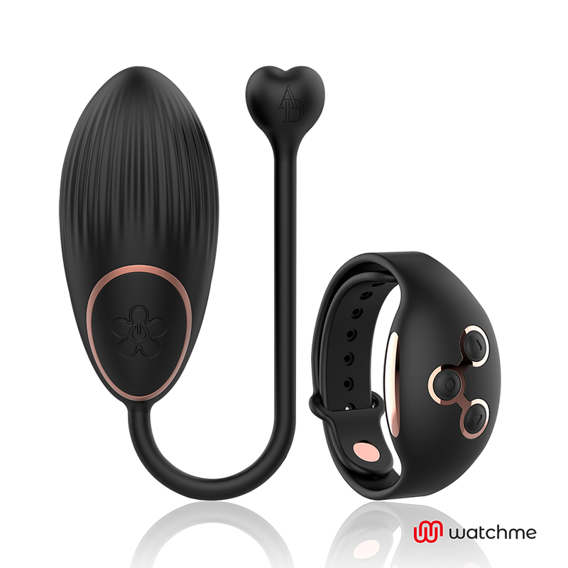EL DESEO DE ANNE - TECNOLOGÍA DE CONTROL REMOTO EGG WATCHME NEGRO/DORADO