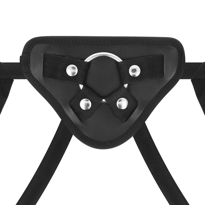 DELTA CLUB - JUGUETES ARNÉS + DONG SILICONA CARNE 20 CM -O- 4 CM