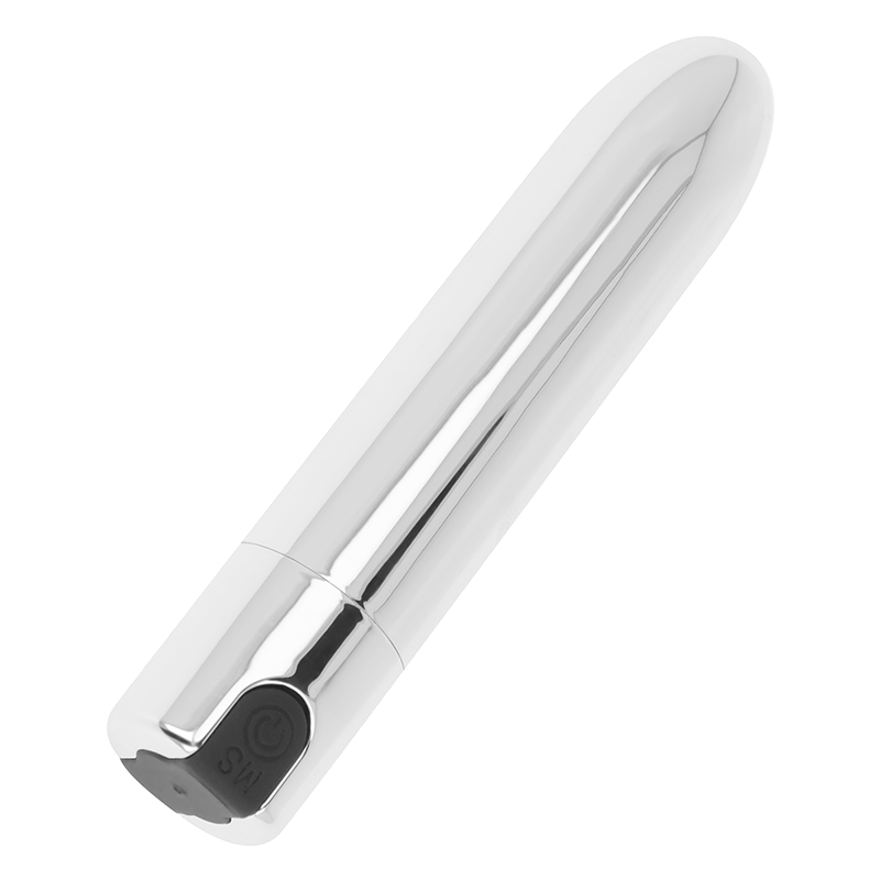 OHMAMA - BULLET VIBRANTE ARGENTÉE 9,5 CM