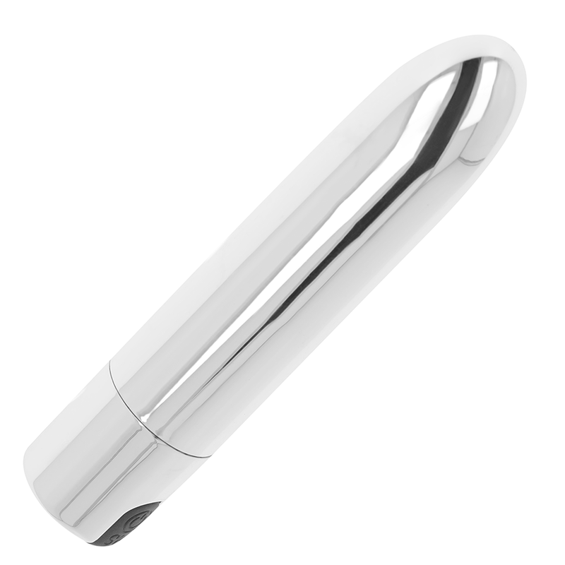 OHMAMA - BULLET VIBRANTE ARGENTÉE 9,5 CM