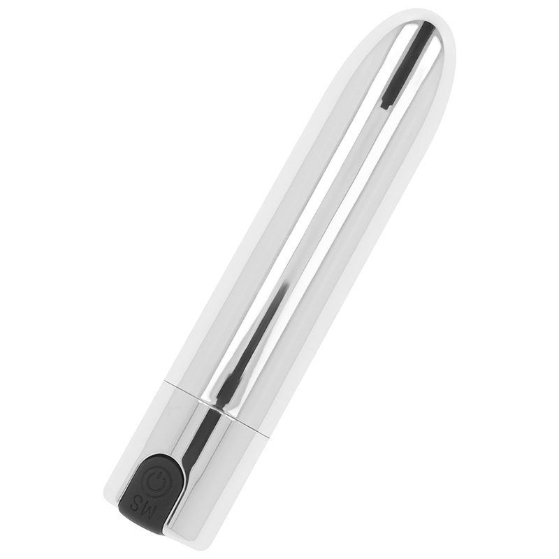 OHMAMA - BULLET VIBRANTE ARGENTÉE 9,5 CM