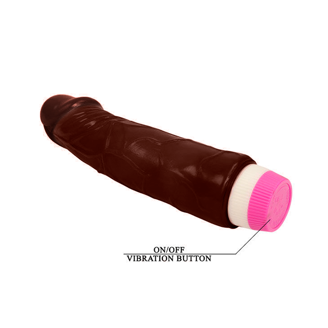 BAILE - VIBRADOR WAVES OF PLEASURE 19.5 CM MULATO