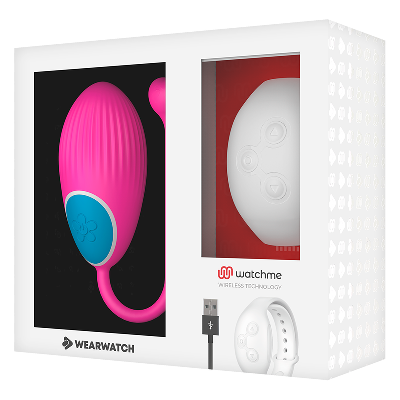 WEARWATCH - TECNOLOGÍA WATCHME CONTROL REMOTO HUEVO FUCSIA / NIVEO