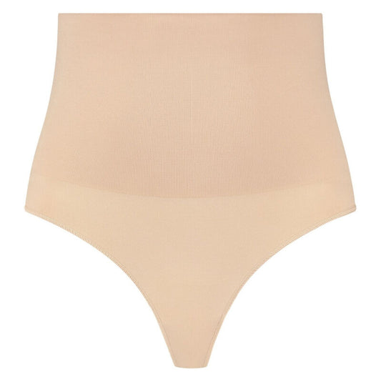 BYE-BRA - FAJA TANGA SIN COSTURAS BEIGE TALLA XXL