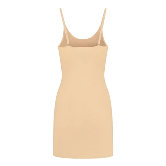 BYE-BRA - VESTIDO INVISIBLE BEIGE TALLA XL