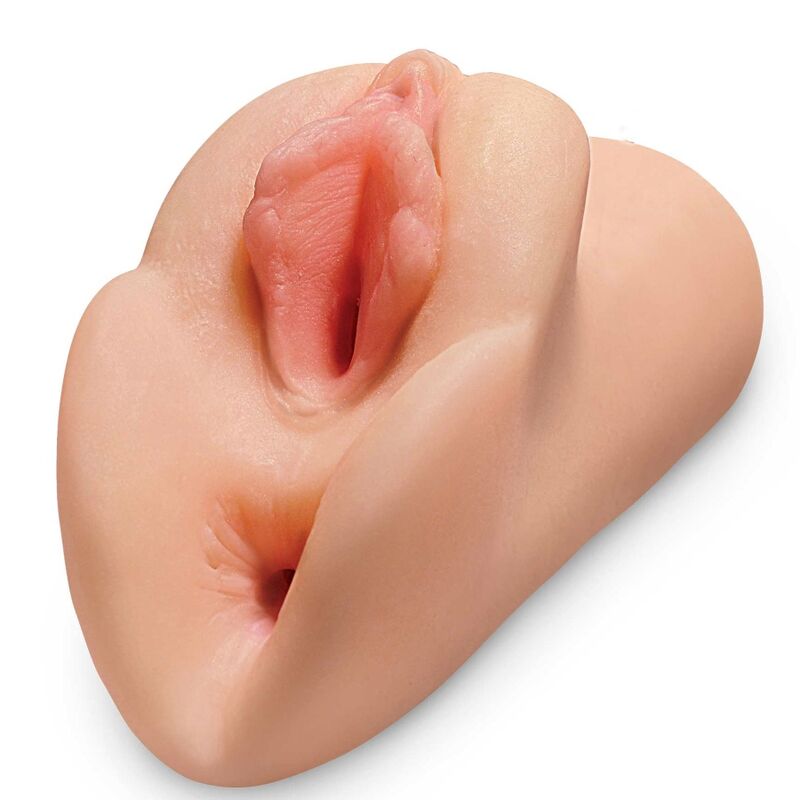 PDX PLUS - MASTURBADOR NATURAL DE VAGINA Y ANO CON DOBLE CARGADOR DE COÑO PERFECTO