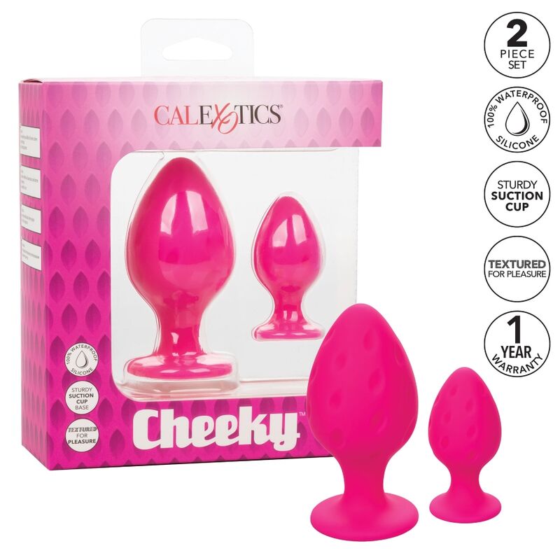 CALEXOTICS - TAPÓN ANAL ATREVIDO ROSA