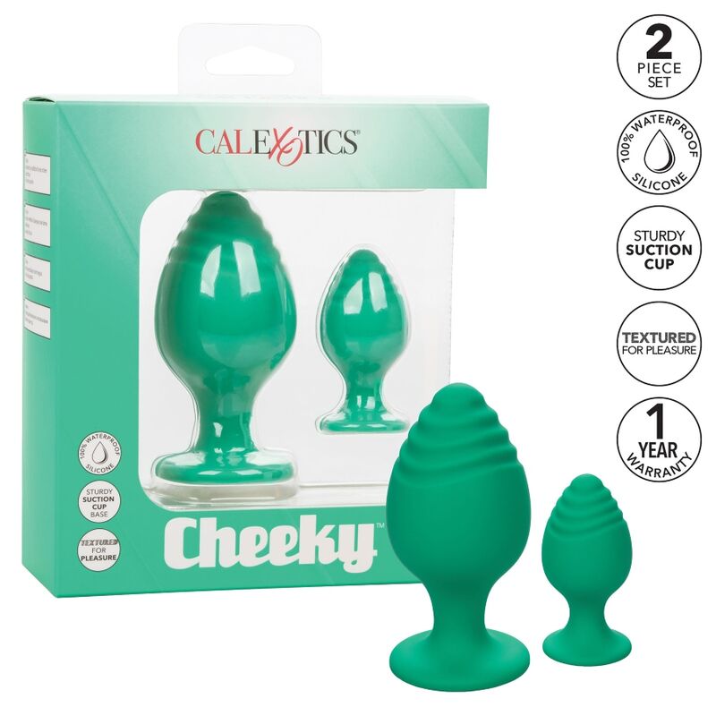 CALEXOTICS - TAPÓN ANAL VERDE ATREVIDO