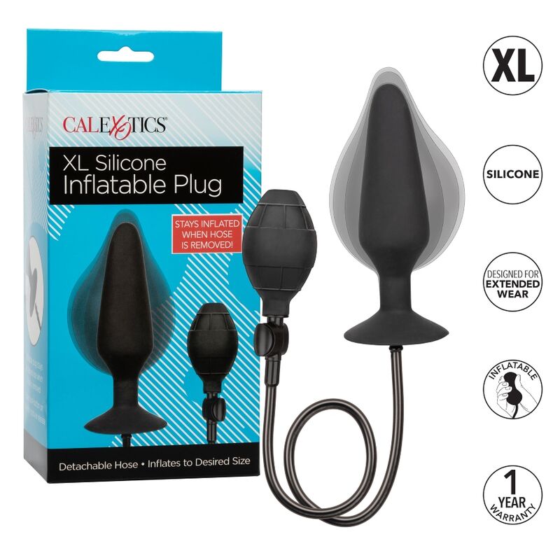 CALEXOTICS - TAPÓN INFLABLE DE SILICONA XL