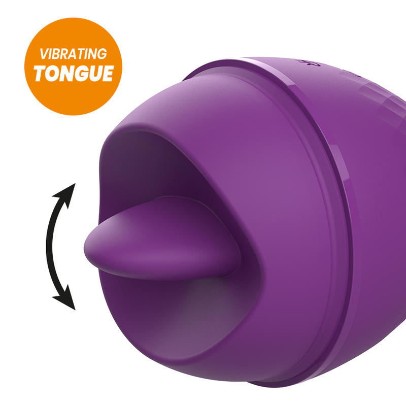 REWOLUTION - VIBRADOR REWOLINGO CON LENGUA