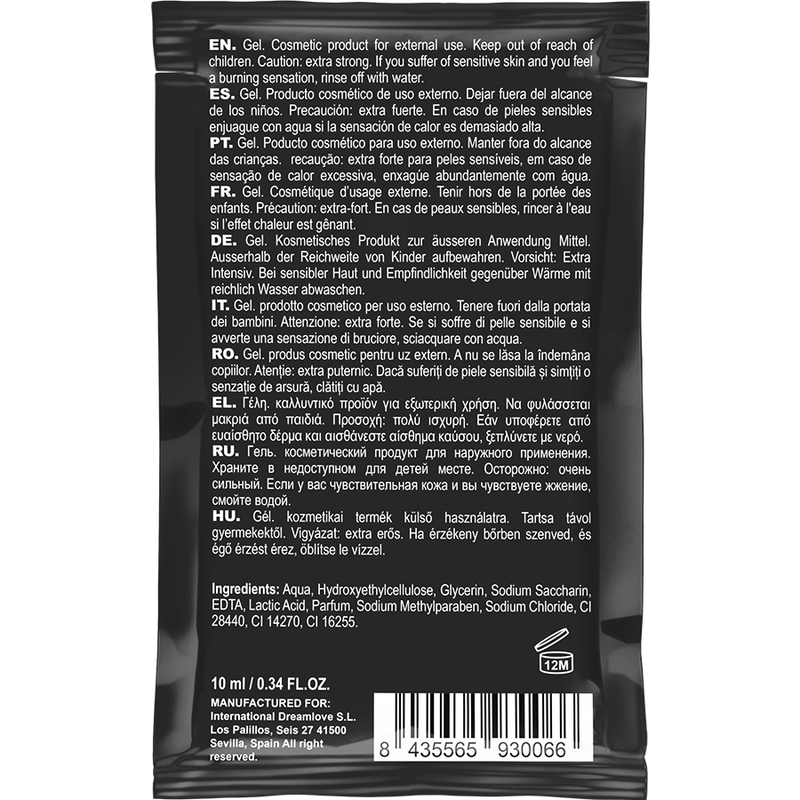 COQUETTE CHIC DESIRE - GEL MÁGICO DE BOLSILLO PARA ELLA, GEL POTENCIADOR DEL ORGASMO 10 ML