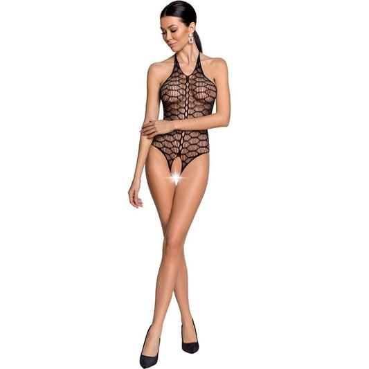 PASIÓN - MUJER BS087 BODYSTOCK NEGRO TALLA ÚNICA