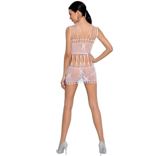PASIÓN - MUJER BS090 BODYSTOCKING BLANCO TALLA ÚNICA