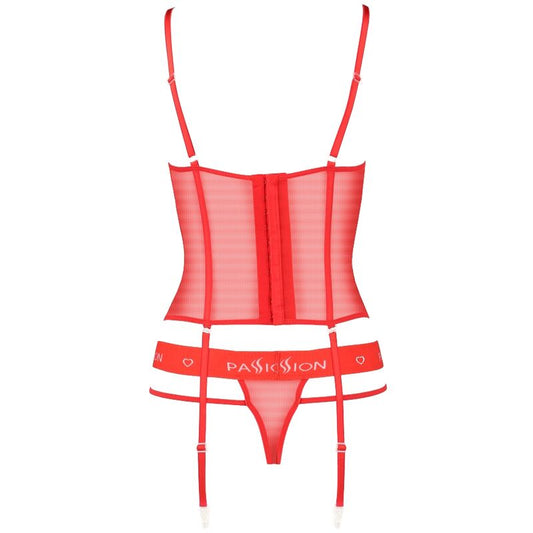 PASIÓN - CORSÉ KYOUKA - ROJO L/XL