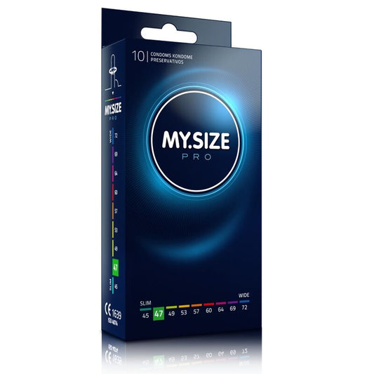 MI TALLA - CONDONES PRO 47 MM 10 UNIDADES