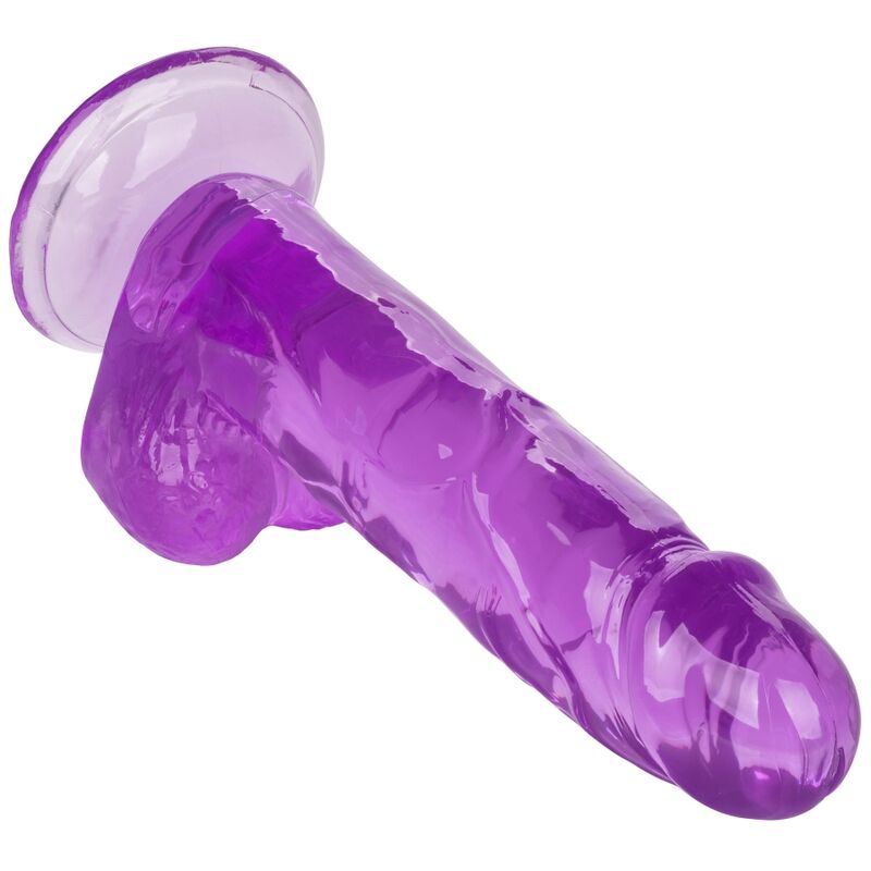 CALEXOTICS - DILDO TAMAÑO QUEEN MORADO 15.3 CM
