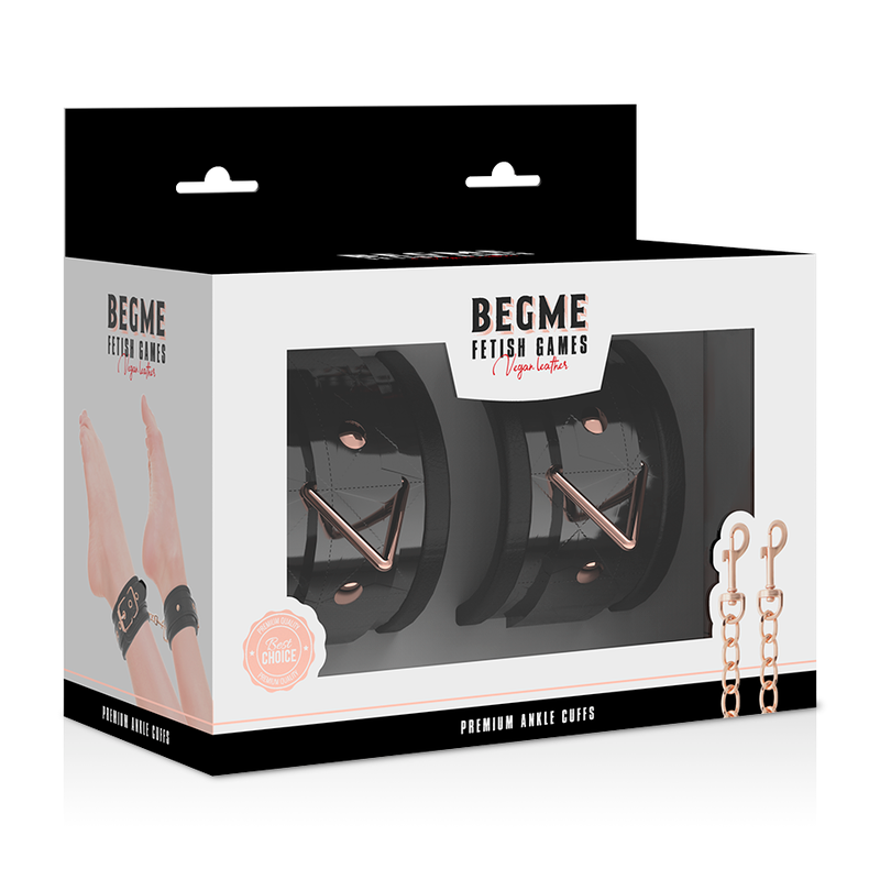 BEGME - PUÑOS DE TOBILLO PREMIUM EDICIÓN NEGRA CON FORRO DE NEOPRENO