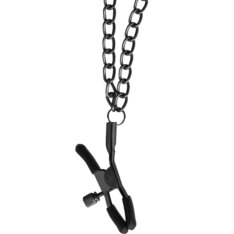 BEGME - COLLIER RED EDITION AVEC PINCES À TÉTONS AVEC DOUBLURE EN NÉOPRÈNE