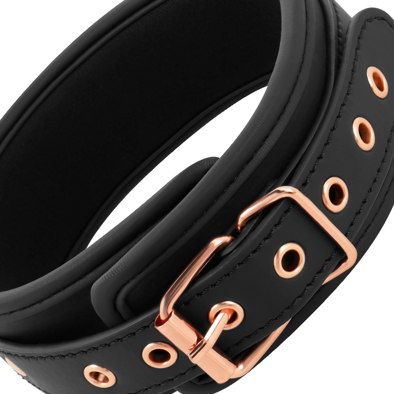 COQUETTE CHIC DESIRE - COLLIER FANTAISIE EN CUIR VEGAN AVEC DOUBLURE EN NÉOPRÈNE