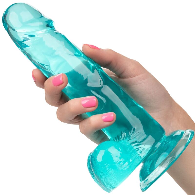 CALEXOTICS - DILDO TALLA QUEEN AZUL 15.3 CM