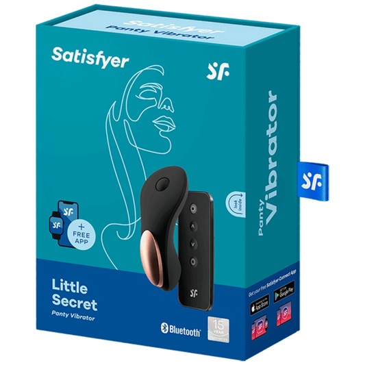 SATISFYER - VIBRADOR DE BRAGUITAS LITTLE SECRET